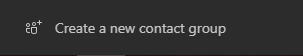 Select Create a New Contact Group