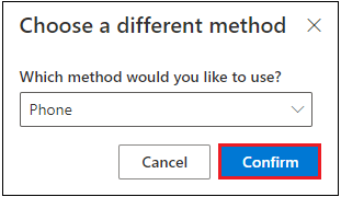 Confirm Method