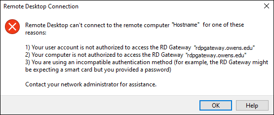 RDP - Error when wrong MFA set.PNG