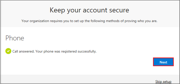 Setup by phone - Reg successful.PNG