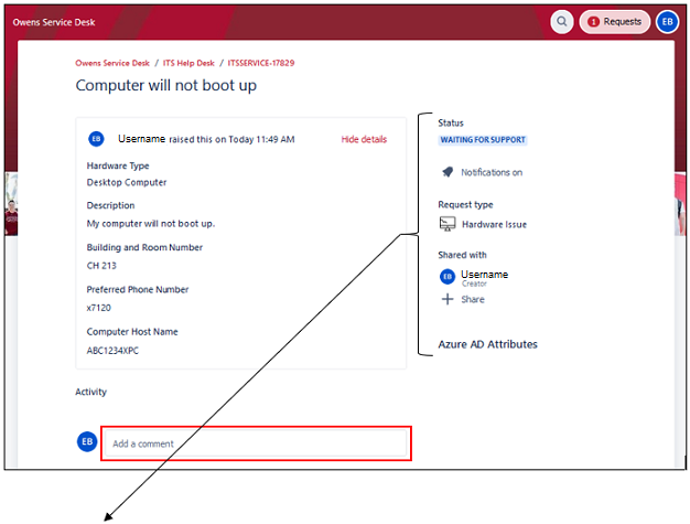 Customer Portal - Open Request2.PNG