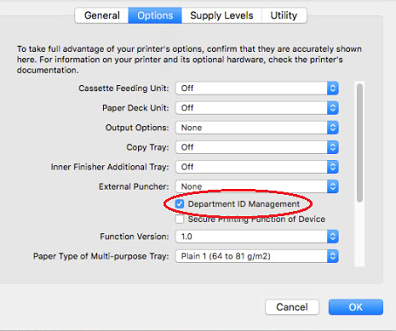 MacOS Printer Dept ID Verify Checked.png